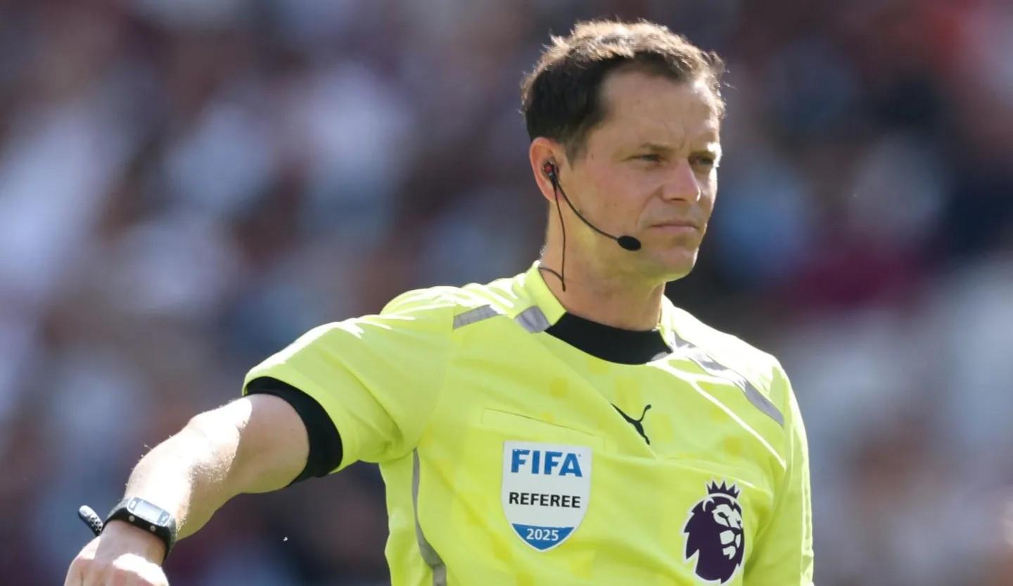 英超聯(lián)賽第五輪裁判：英格蘭擊敗默西塞德德比 班克斯擊敗了曼聯(lián)與布魯斯