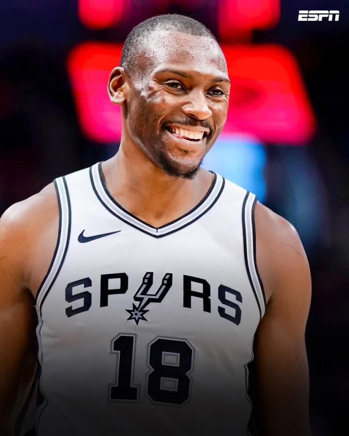 Shams：33歲的Biyongbo重新簽署與馬刺的一年合同