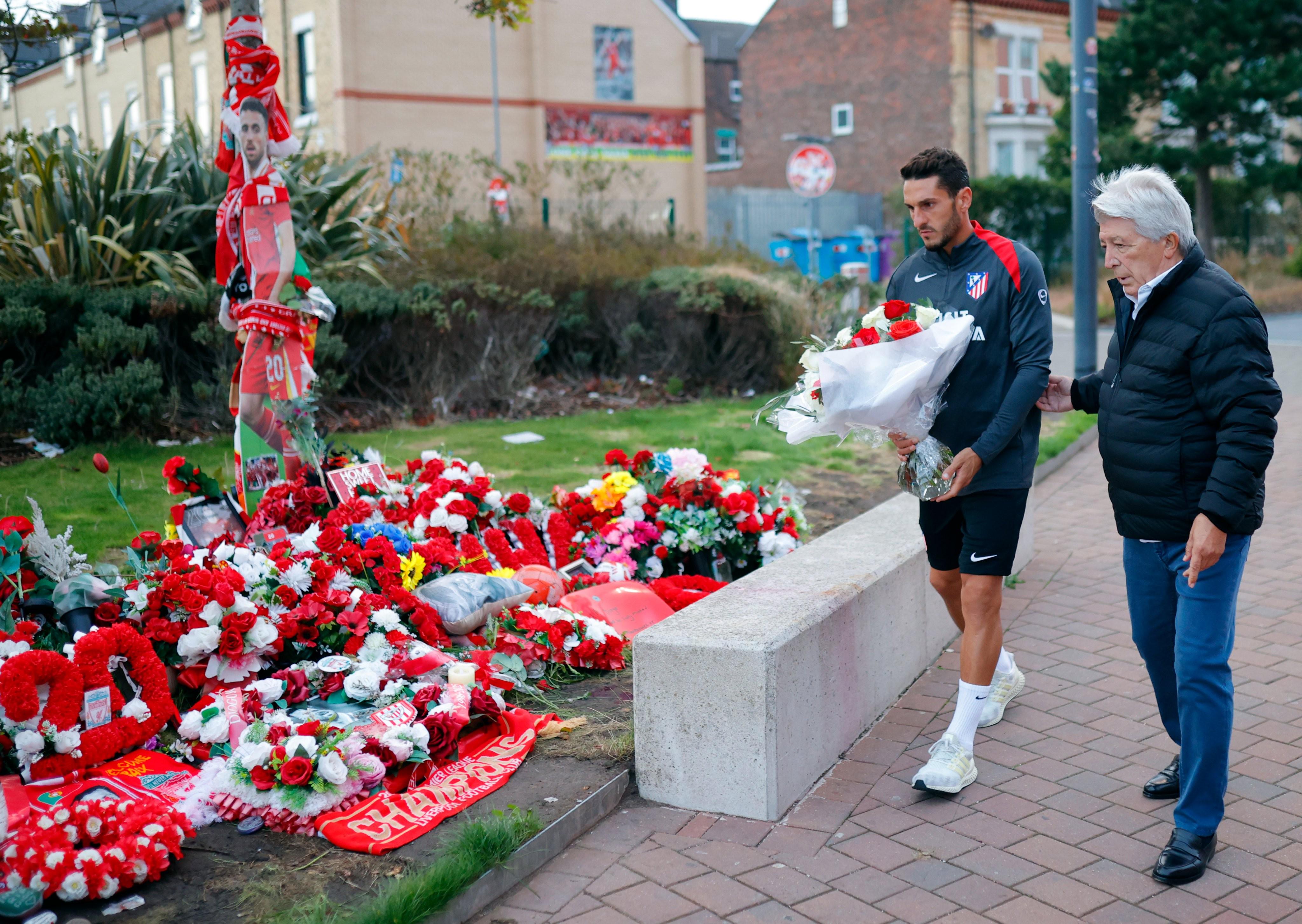 您永遠(yuǎn)不會(huì)獨(dú)自行走 馬德里競(jìng)選董事長(zhǎng)Cerezo和Cork上尉將向Jota致敬