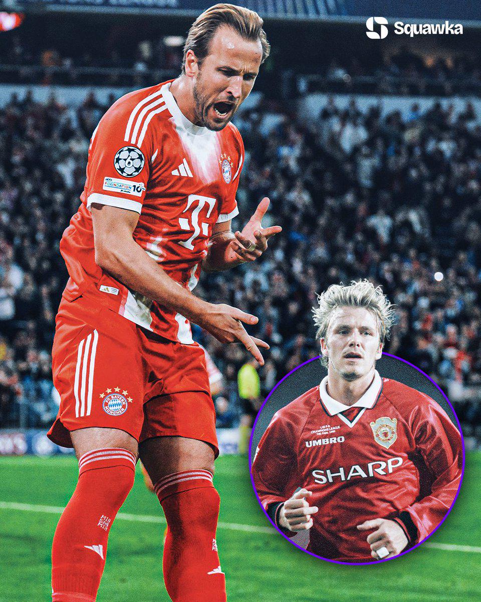 打破貝克漢姆的紀(jì)錄 凱恩成為冠軍聯(lián)賽中進(jìn)球最多的英國球員