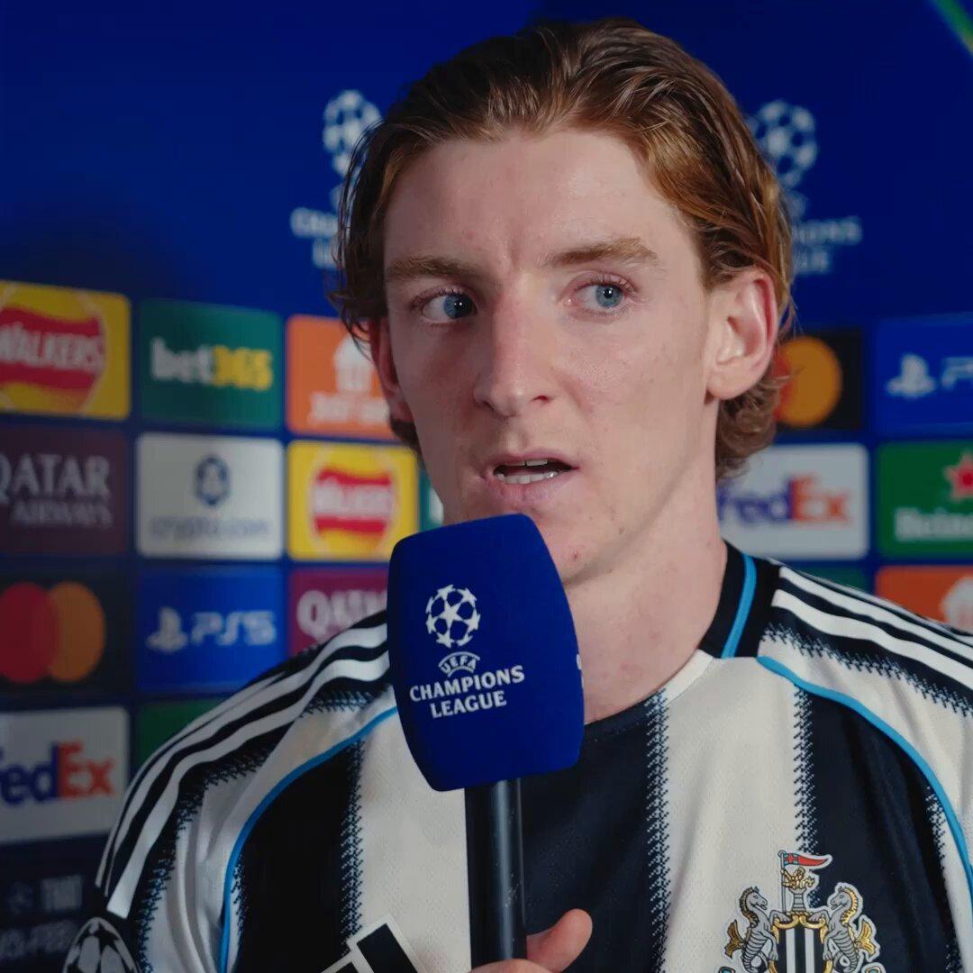 戈登：他們打進了兩個非常激動人心的進球 只能向對手戴上帽子