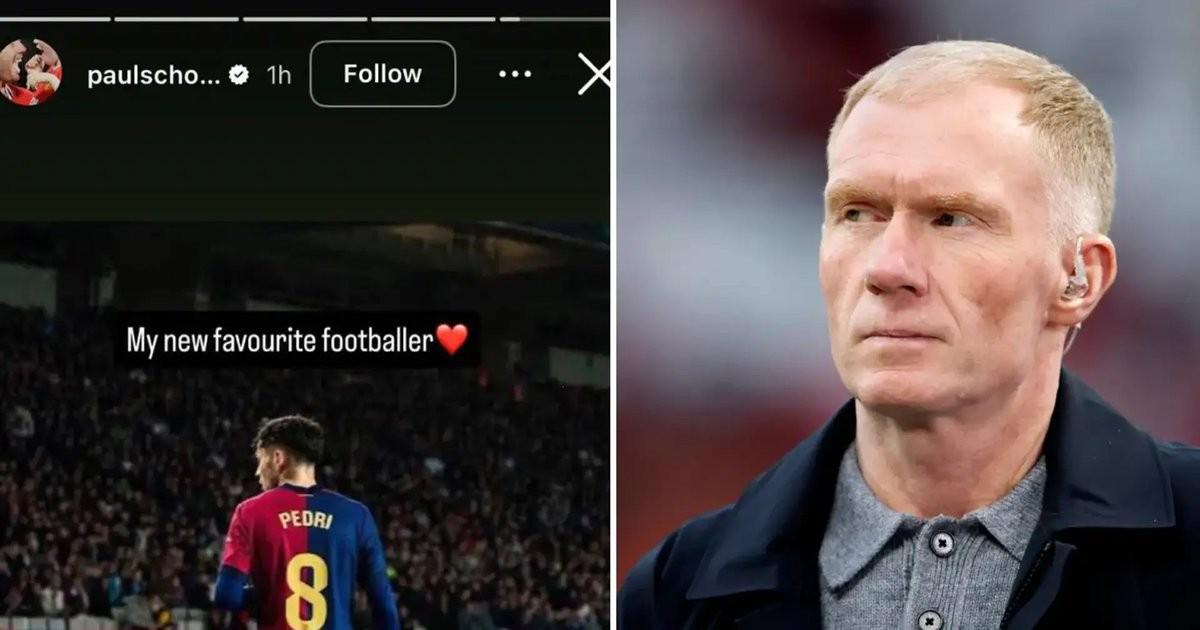 Scholes：Pedri就像Xavi和Iniesta的組合