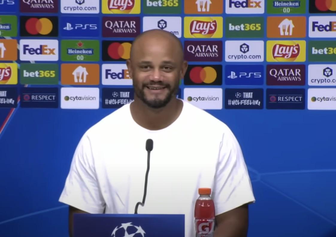 Kompany：目前的陣容足以爭(zhēng)奪冠軍聯(lián)賽？我相信現(xiàn)有球員100