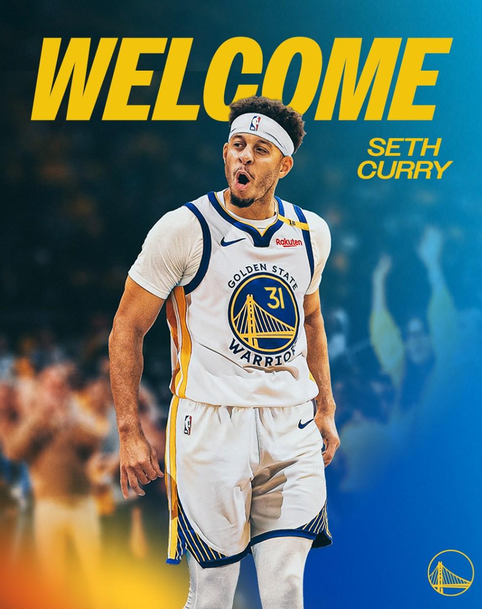 官員：勇士正式簽下了35歲的后衛(wèi)塞思·庫里（Seth Curry）；據(jù)報道 合同期限為1年