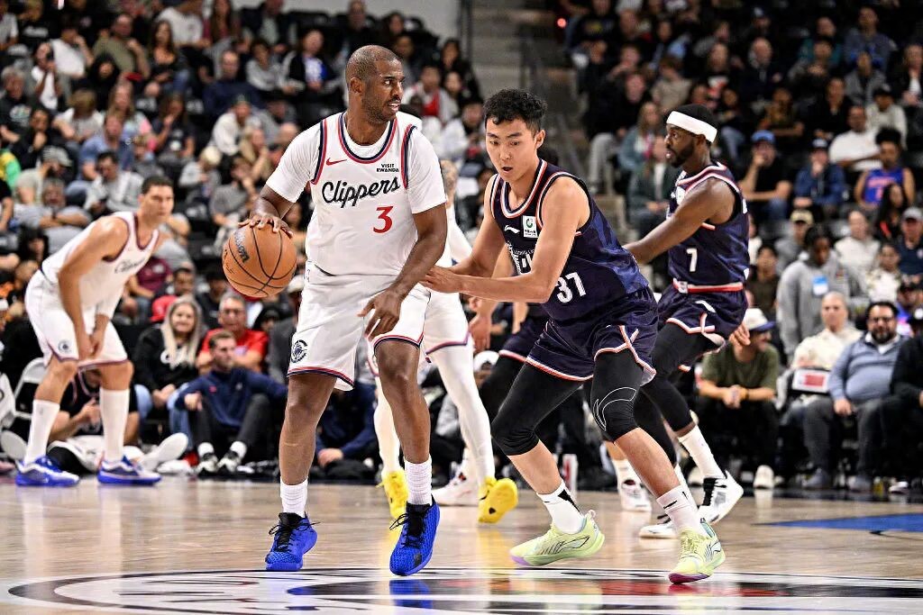 保羅重返快船首秀！狂勝廣州47分！歡迎來到NBA！