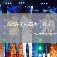 蘇州東吳VS石家莊功夫