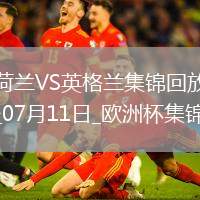 07月11日歐洲杯半決賽荷蘭vs英格蘭進球視頻