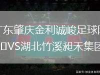 廣東肇慶金利誠(chéng)峻足球隊(duì)VS湖北竹溪昶禾集團(tuán)隊(duì)
