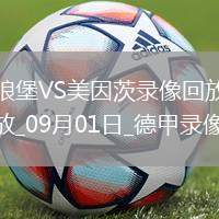 09月01日德甲第2輪沃爾夫斯堡vs美因茨全場(chǎng)錄像